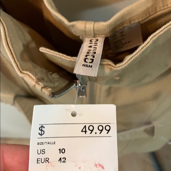 BNWT beige H&M cargo dress - Picture 3 of 3